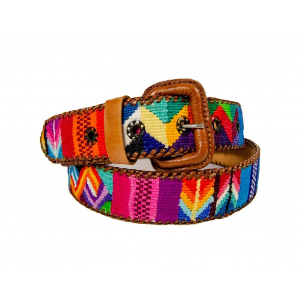 Cinturones de Guatemala MULTICOLOR
